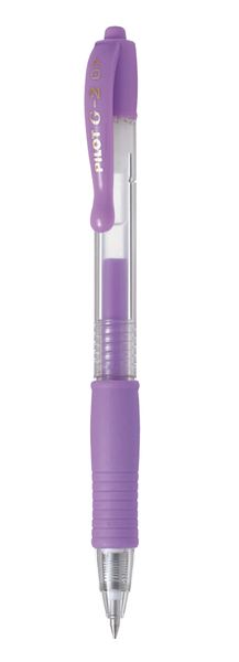 Pilot G-2 0.7 Gel Retractable Pen - Box of 12 - Pastel Violet