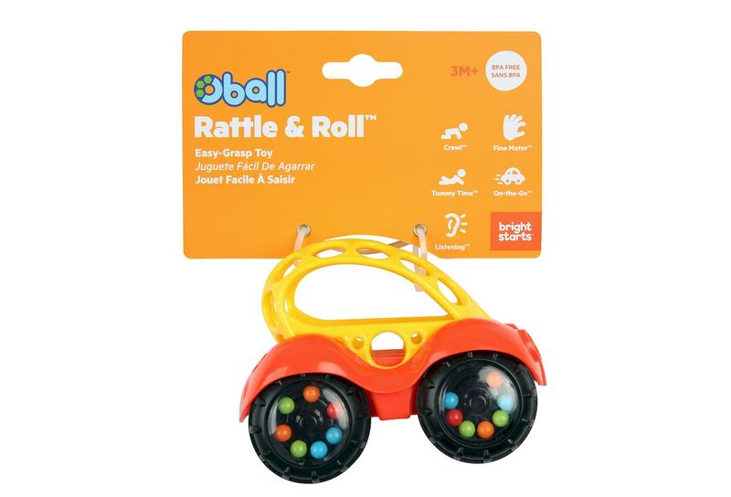 Bright Starts Oball Rattle and Roll Buggie Toy