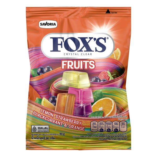 Fox's Crystal Clear Fruits Pouch