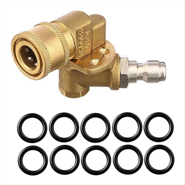 180 Swivel Joint High Pressure Washer Wash Water Compatible with Universal