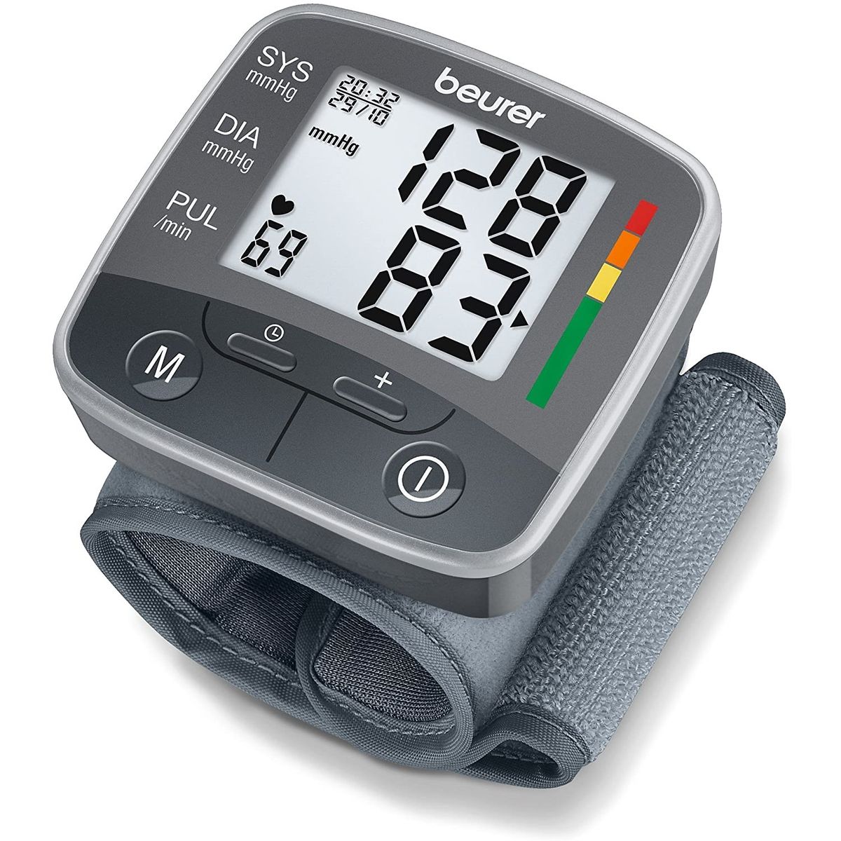 Beurer Wrist Blood Pressure Monitor with Arrhythmia Detection BC 32 ...