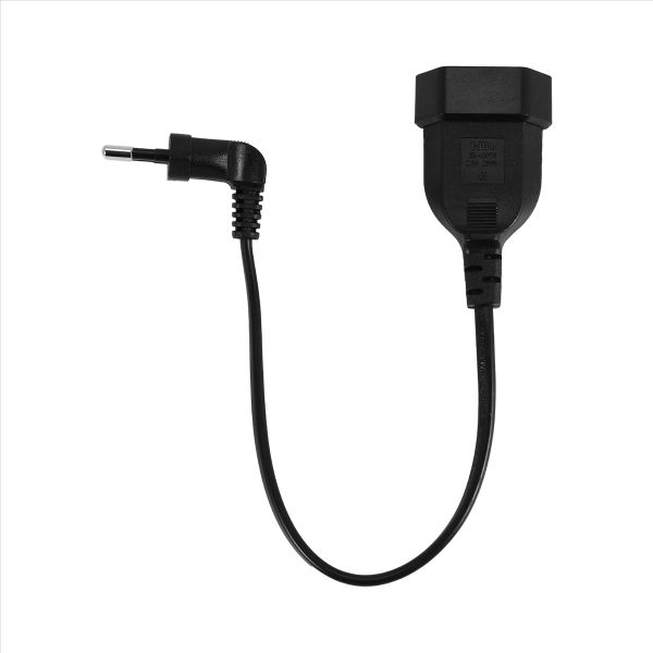 Europea Male Plug To Female Socket Power Cable For Pc Computer (0 3M)