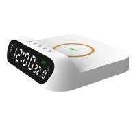 Multifunctional Digital Display Alarm Clock Wireless Charger -XF0750
