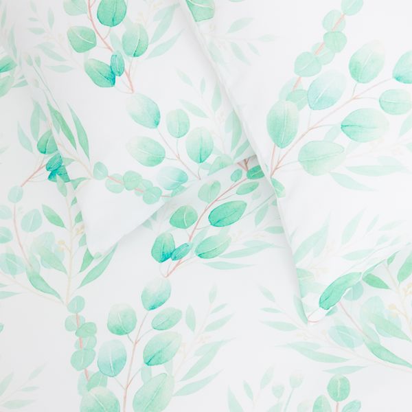 George &amp; Mason - Eucalyptus Leaves Duvet Cover Set
