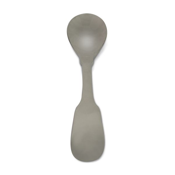 Spoon - Sugar &amp; Jam - Oval Shaped - Metal - Silver-Coloured