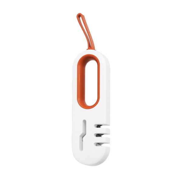 Knife Sharpener, Stainless Steel Handheld with Hanging Design