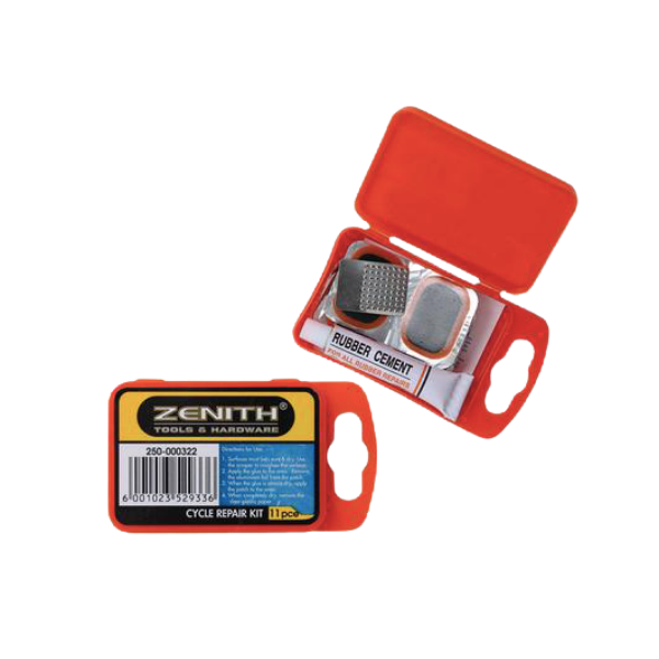 Zenith- Cycle Repair Kit 11 Piece- Pack Of 2