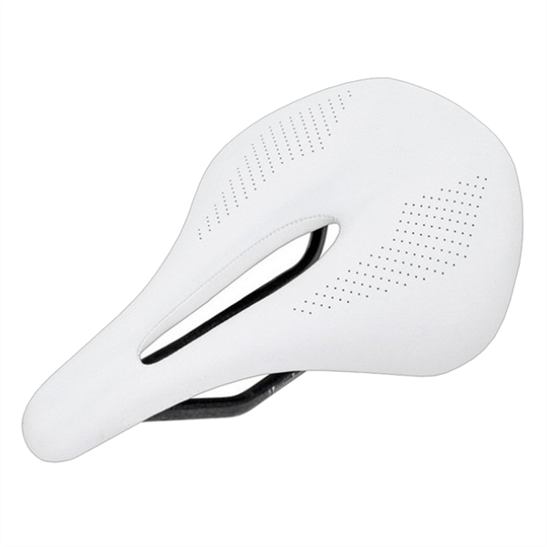 Carbon Fiber Saddle Road Bike Saddle Ultralight Saddle White