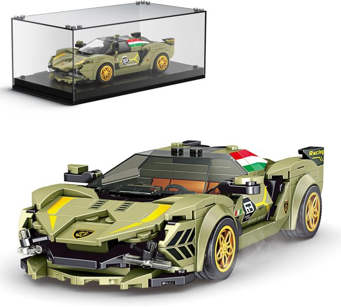Speed Champion Sian Supercar Building Kit with Display Case - 364pcs