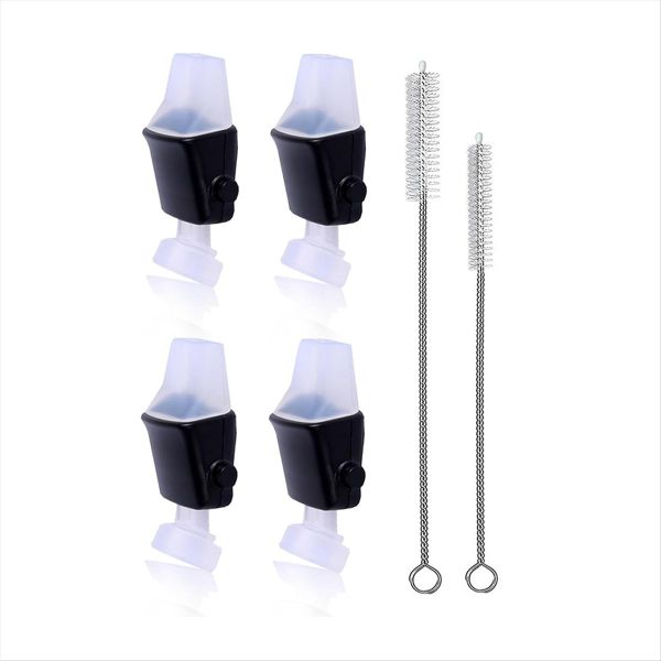 Replacement Spout For Contigo Aubrey Kids Water Bottle, 4 Pack