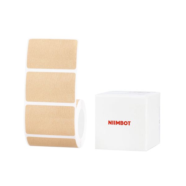 Niimbot - M2 / M3 - 50×30mm - 225 Kraft Labels