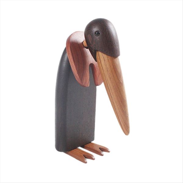 Nordic High-Grade Solid Wood Emperor Penguin Wooden Birthday Gift