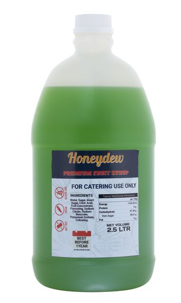 BTSO - Honeydew Fruit Syrup - 2.5L