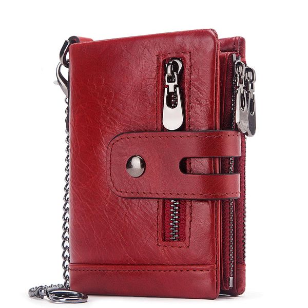 Men's Trendy Genuine Leather Wallet- with Gift box
