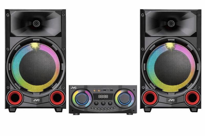 JVC 2.0 Channel HiFi Powerful audio and Deep Bass Model Number MX-N125B.