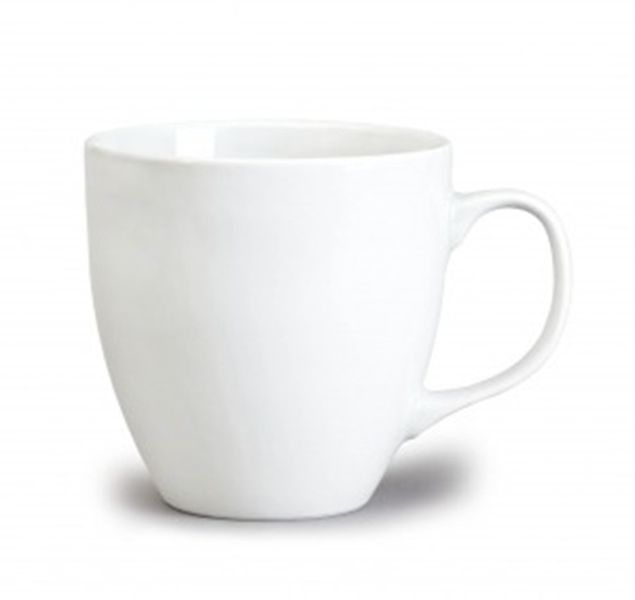Thun Ivana (Plain White) Porcelain Mug 670ml - Set of 6