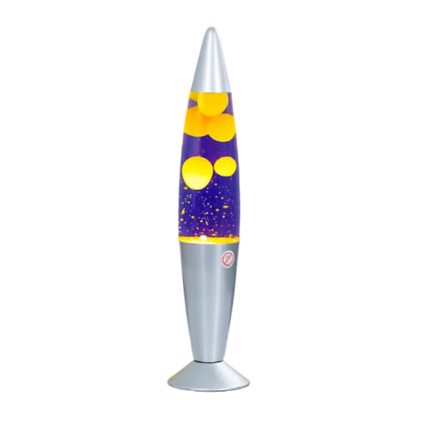 Brightstar TL108 Yellow &amp; Purple Table/Lava Lamp