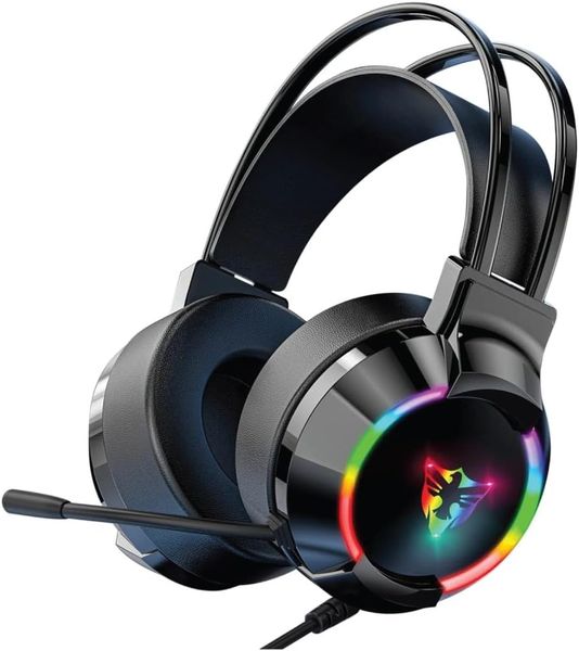 YILIMA G606 Esports Gaming Wired Headset with RGB Backlight and Mic