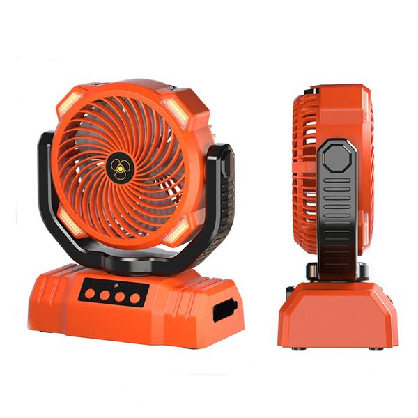 Multi-Purpose Outdoor Camping Fan - LED Lantern &amp; Powerbank (3-in-1 Design)
