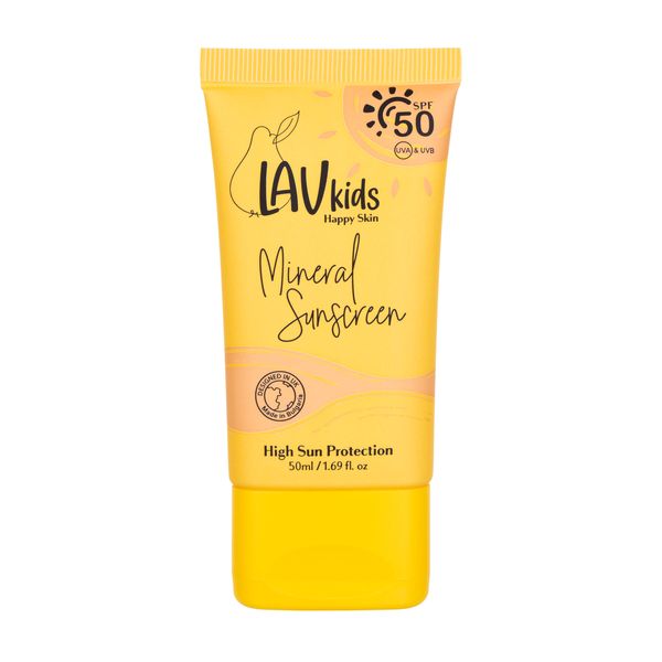 Lav Kids SPF 50 Mineral Sunscreen (50ml)