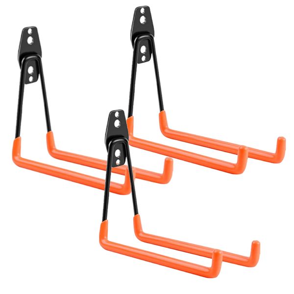 Home Garage Long Heavy Duty Multifunctional Utility Hooks Set of 3