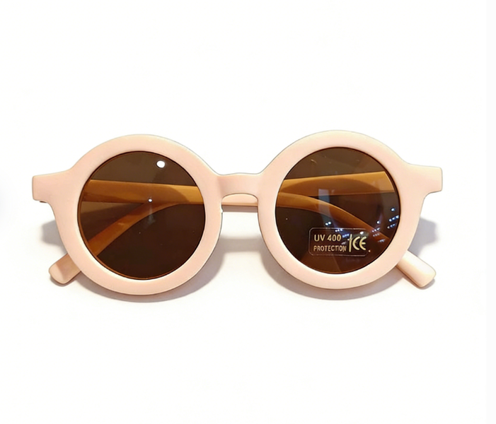 Kids Retro Round Sunglasses UV Protection
