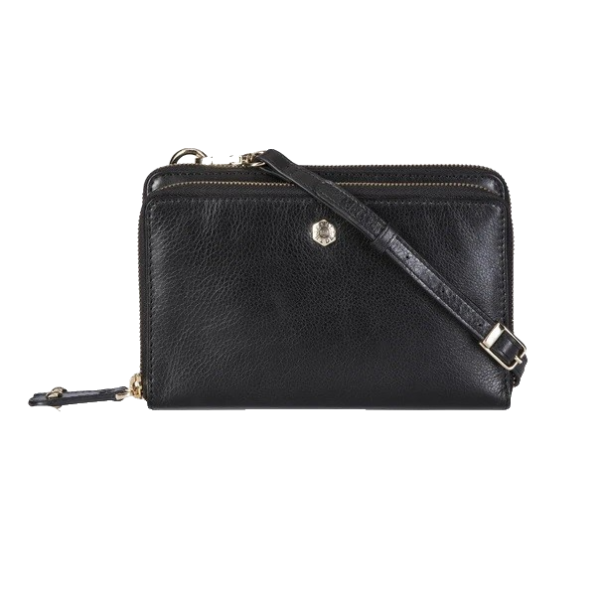 Jekyll &amp; Hide Ladies Purse with Detachable Strap, Black