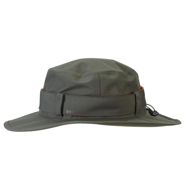 Solognac Waterproof Durable Country Sport Bucket Hat 520 - Green