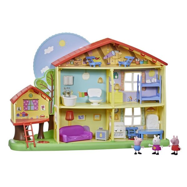 Peppa Pig Peppa’s Adventures Peppa's Playtime to Bedtime House 83755