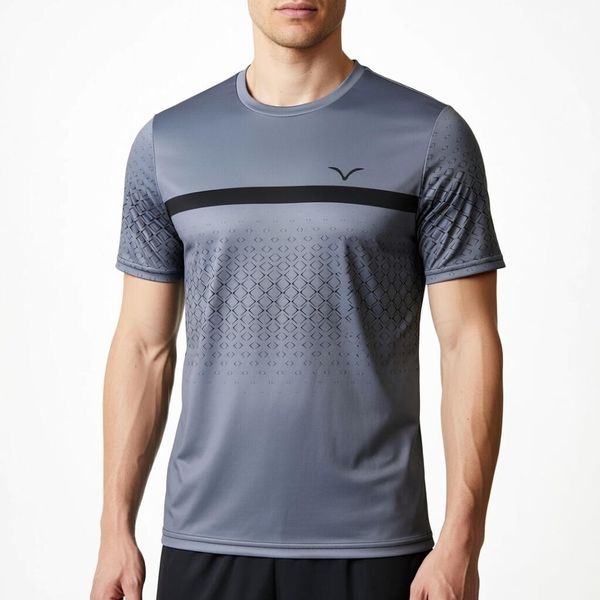 Men's Short Sleeve Casual T-shirt - Modern Fit