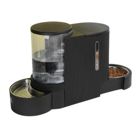 Automatic pet feeder outlet and waterer