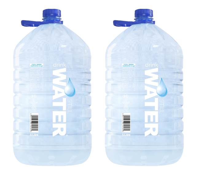 Drink Water Mineralized Bottled Still Water 5L - 2 Pack