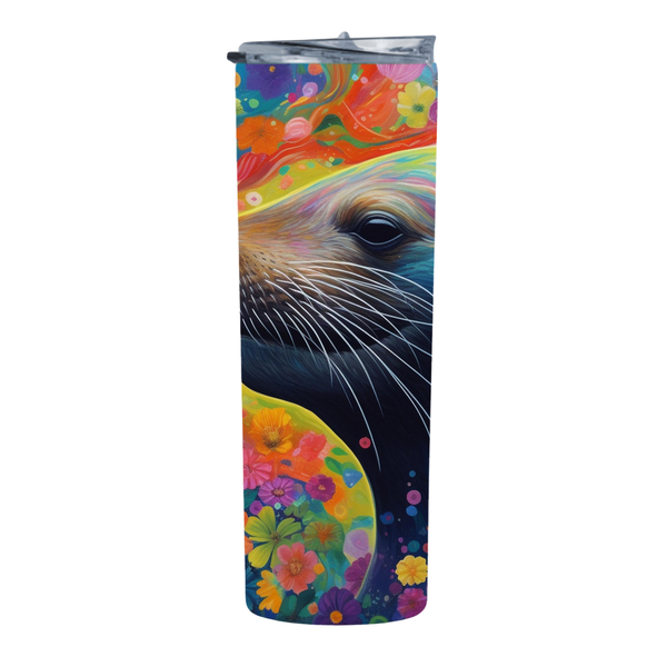 SEA LION 20 Oz Straight Skinny Tumbler 046