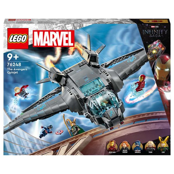LEGO® Marvel The Avengers Quinjet 76248 Building Toy Set (795 Pieces)