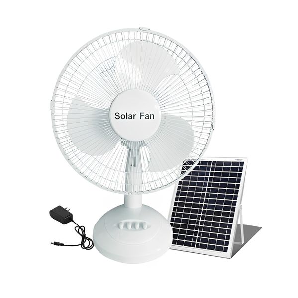 Solar Electric Fan Rechargeable Fan (Solar Fan)
