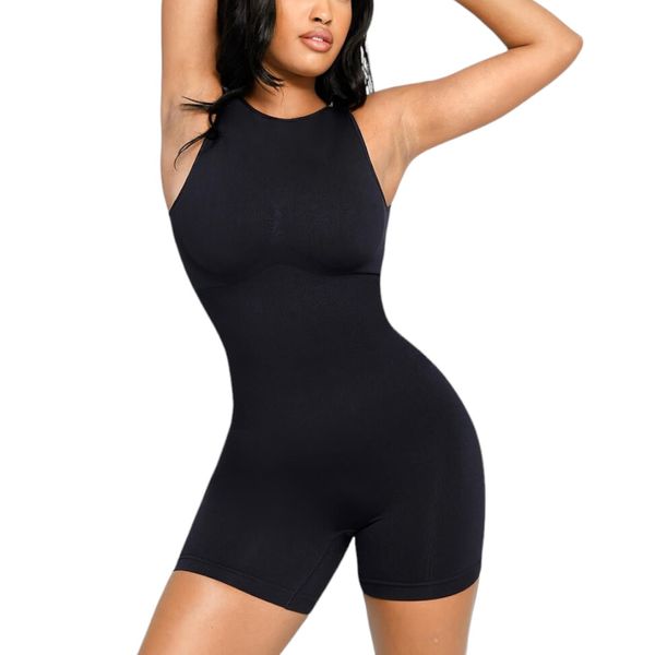 Pear Shapewear Sculpting Scoop Back Shapewear Bodysuit