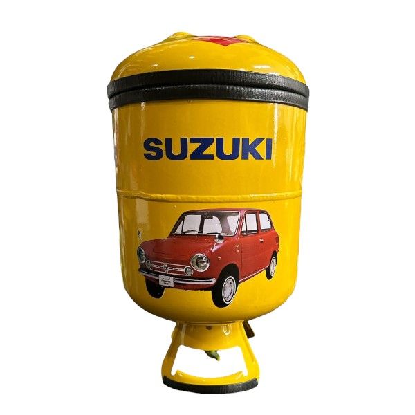 Suzuki Designed Cooler Box With Built-In Tap - 10l - Yellow
