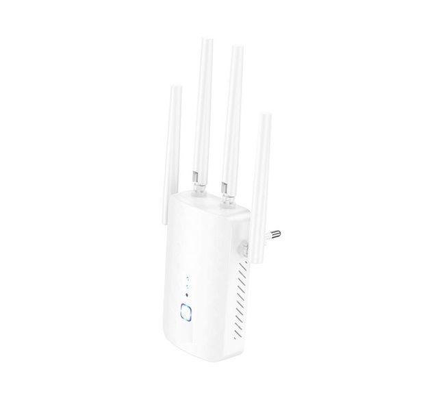 Wireless Wi-Fi Repeater/Extender 4 Antennas Stronger Stable Signal 300MBps