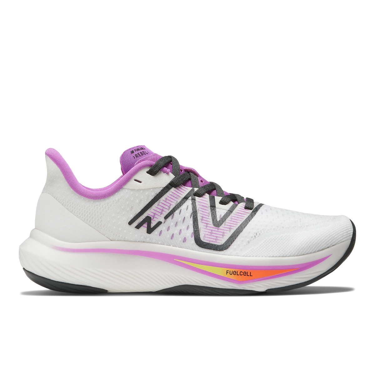 New Balance Womens FuelCell Rebel v3 Road Running Shoes - White | Shop ...