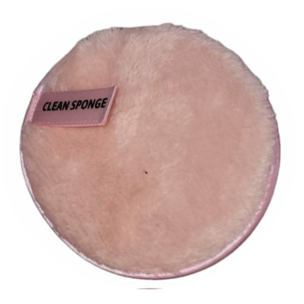 Large Reusable Make Up Remover Pad - Baby Pink
