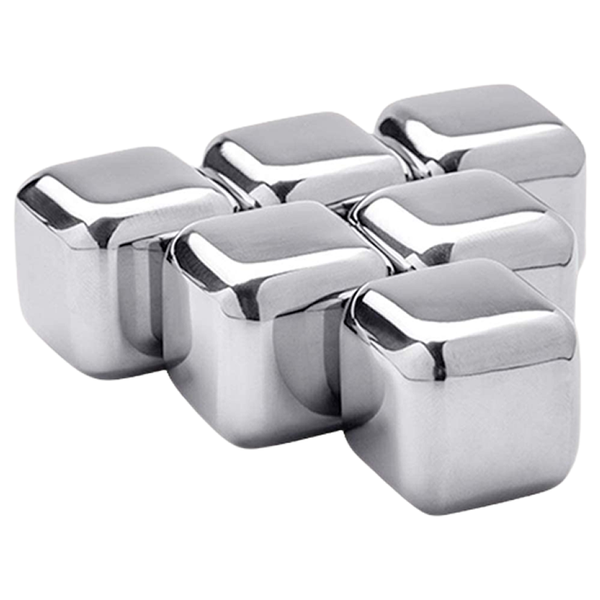 Stainless Steel 6-Piece Cooling Cubes IN-3