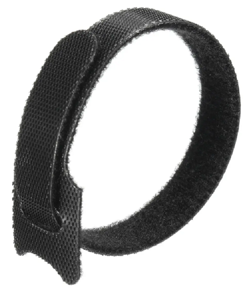 25 Black or White Nylon Hook and Loop Cable Ties (150mm) | Shop Today ...