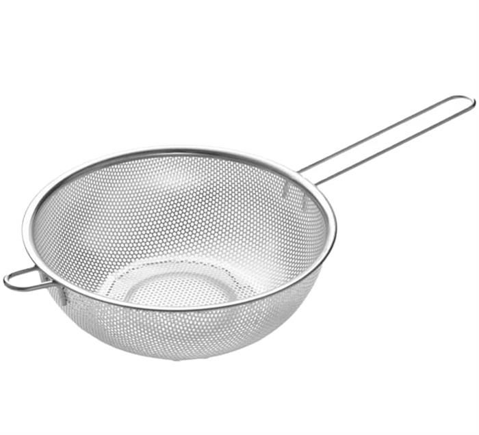 Multi Function Colander Stainless Steel Punching Basket with Long ...