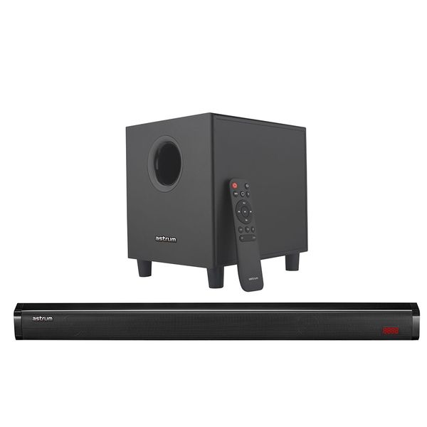 Astrum 2.1CH Soundbar with Subwoofer, Bluetooth TF Card FM USB AUX RC-SM310