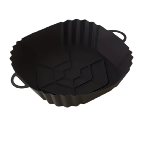 18cm Reusable Non-Stick Silicone Air Fryer Baking Pan