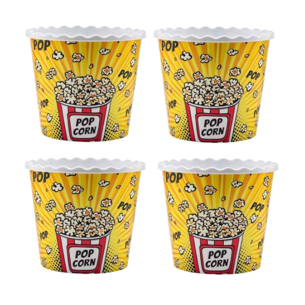 Plastic Snack Bowls Yellow image