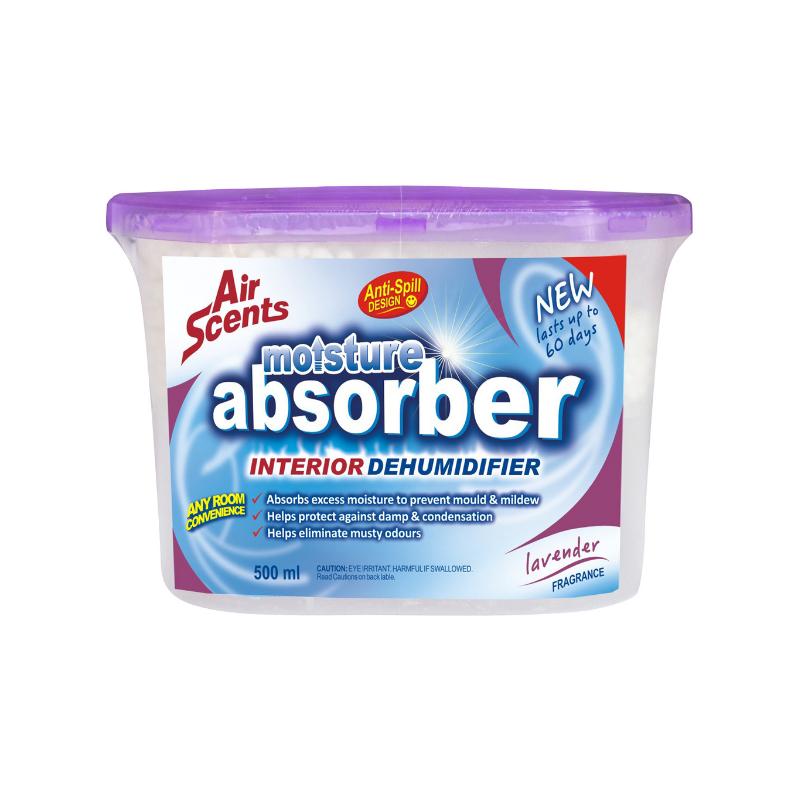 Air Scents Moisture Absorber Lavender Bulk Pack of 7 Shop Today