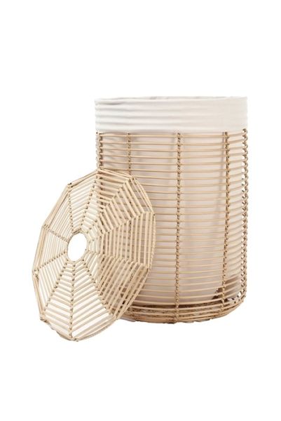 Kwezi Laundry Basket With Lid Large