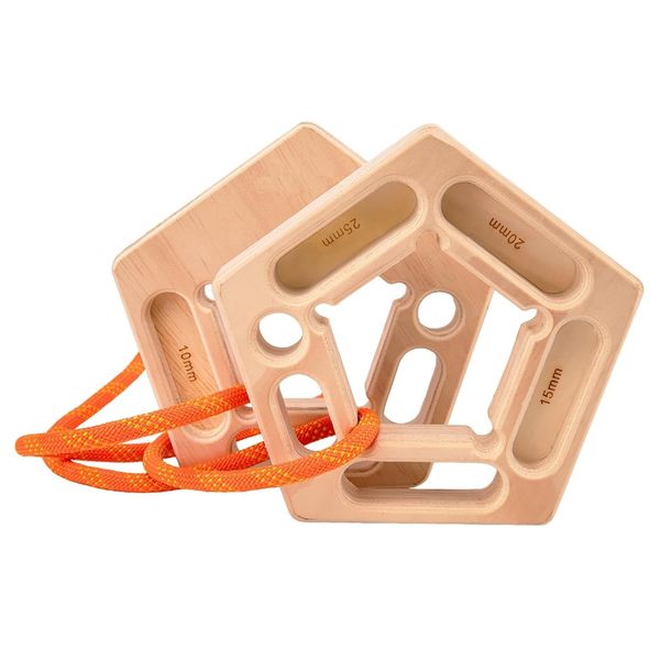 Sport Climbing Hangboard for Pull-Up Arm Finger Training 20cm - Set of 2