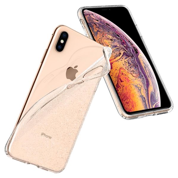 Spigen iPhone XS Max Case Liquid Crystal Glitter - Clear